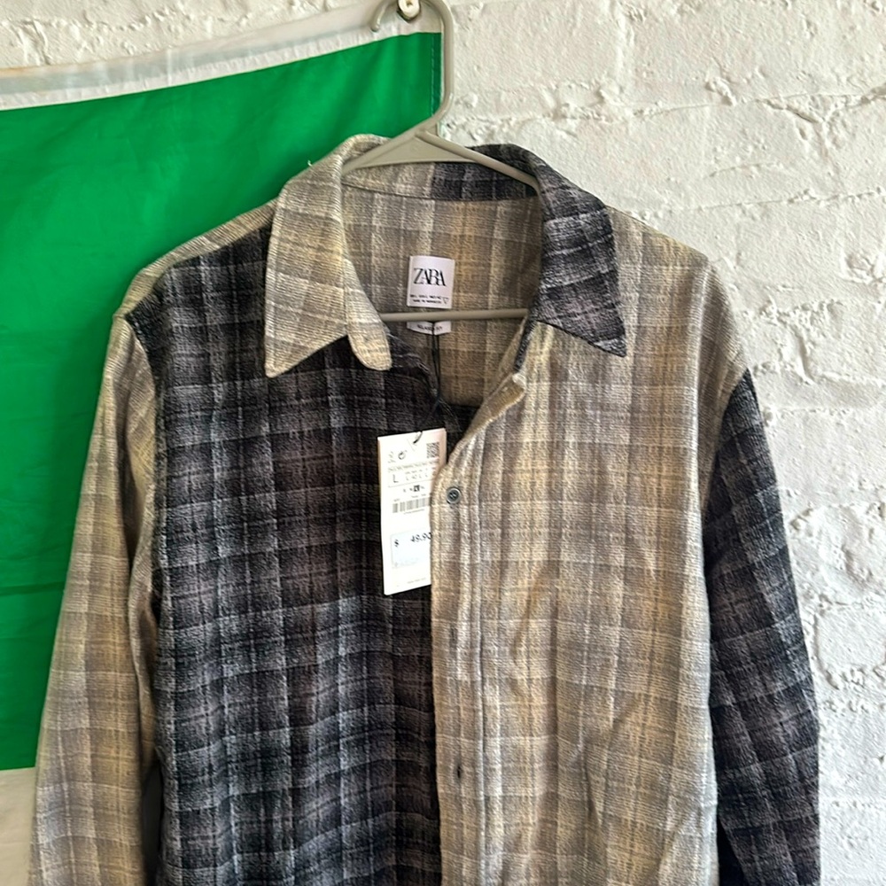 Zara Men’s flannel shirt